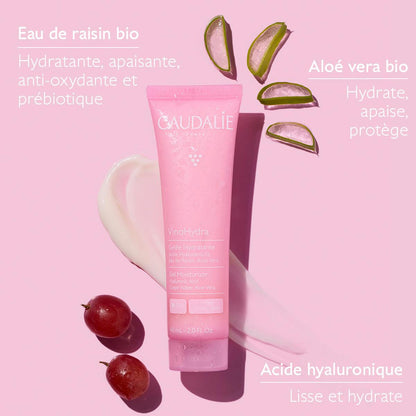 Gelée Hydratante à l'Acide Hyaluronique & Aloe Vera