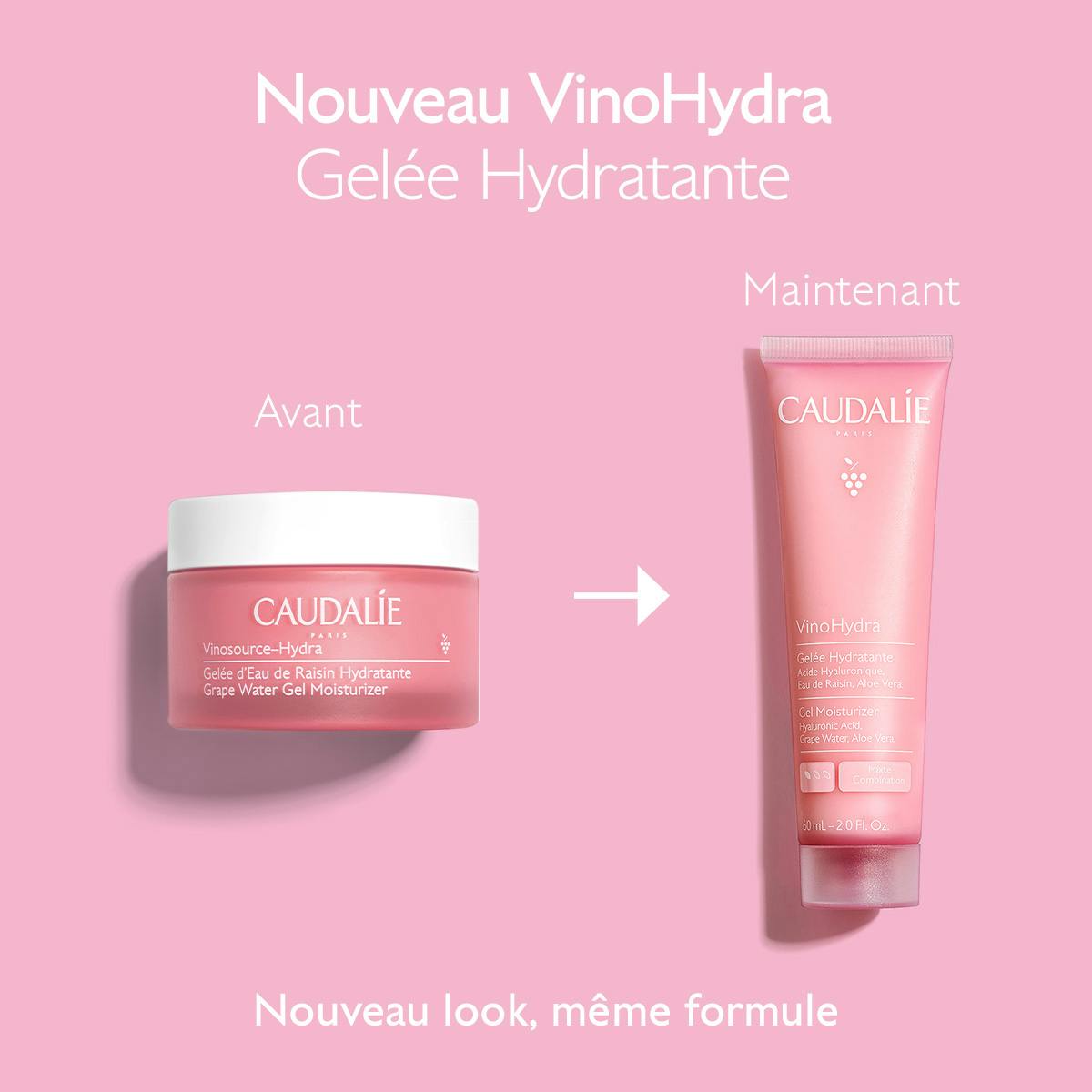 Gelée Hydratante à l'Acide Hyaluronique & Aloe Vera