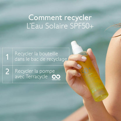 Eau Solaire Très Haute Protection SPF50+