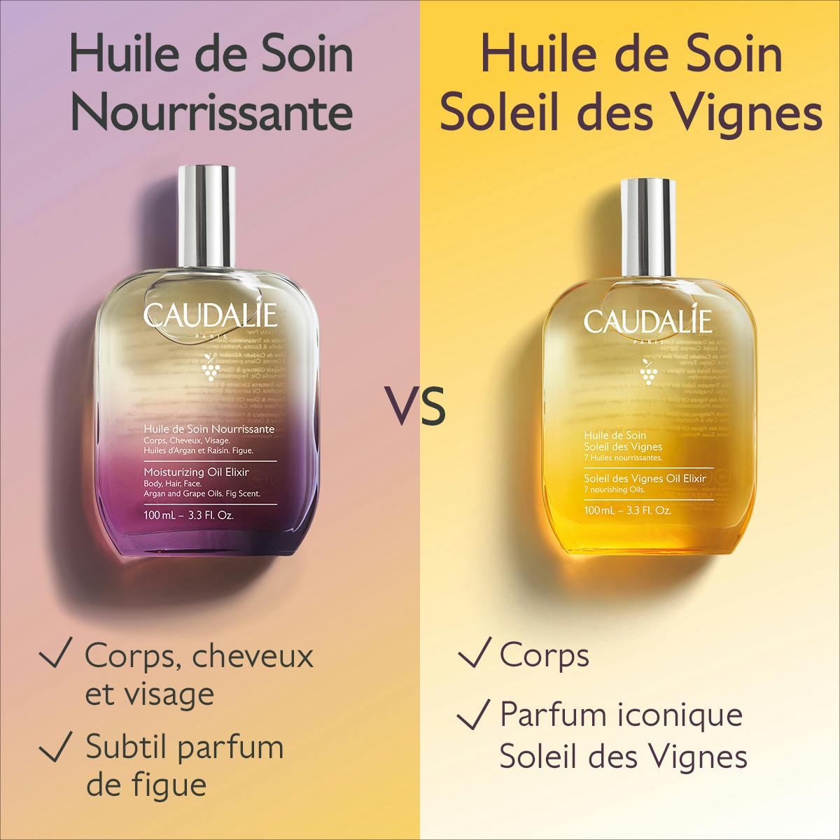 Huile de Soin Soleil des Vignes - 100ml