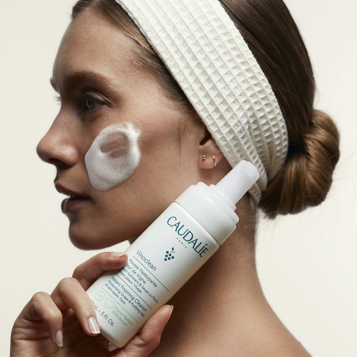 Duo mousse nettoyante fleur de vigne